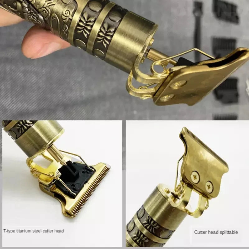 Máquina de barbear T9 Dragon (20% OFF)