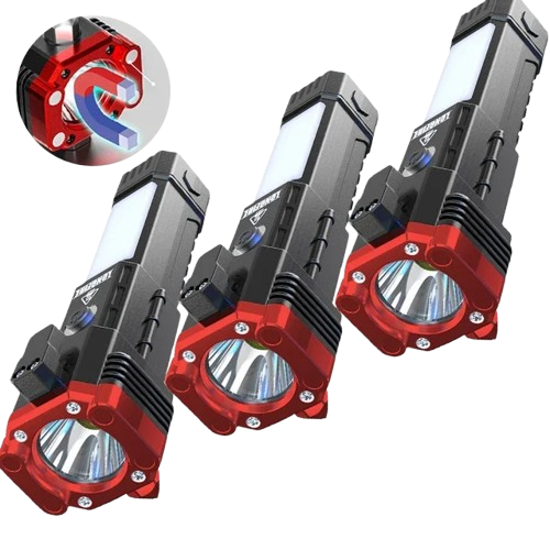 Lanterna Tática UltraLight 4 em 1 [SUPER POTENTE]