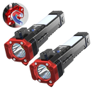 Lanterna Tática UltraLight 4 em 1 [SUPER POTENTE]