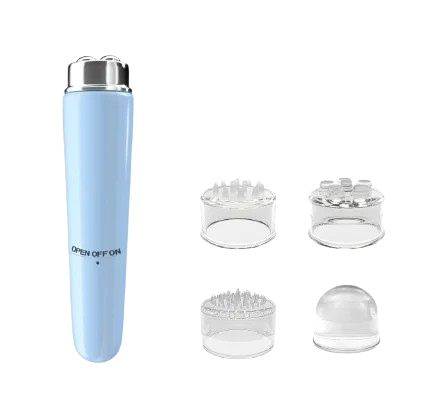 Massageador Facial Elétrico 4 em 1 Relaxamento de Pele