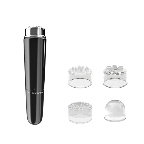 Massageador Facial Elétrico 4 em 1 Relaxamento de Pele