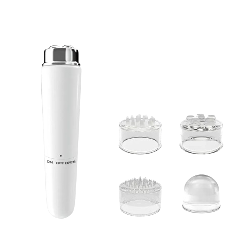 Massageador Facial Elétrico 4 em 1 Relaxamento de Pele