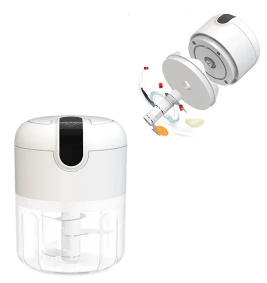 Mini Processador Triturador Elétrico 3 Laminas