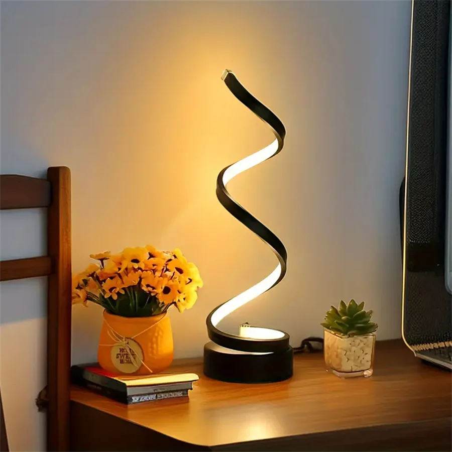 Luminária Moderna Espiral