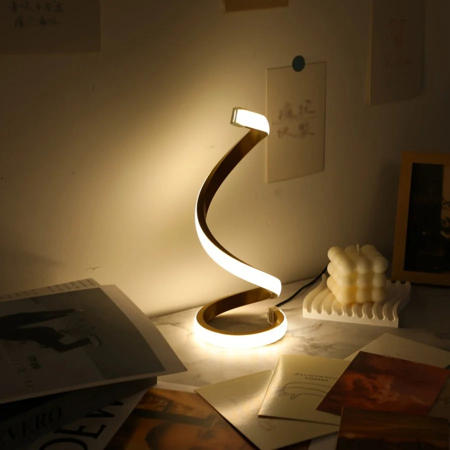 Luminária Moderna Espiral