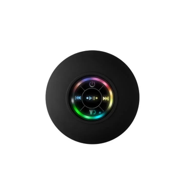 Caixa de Som Bluetooth à Prova d’Água com LED