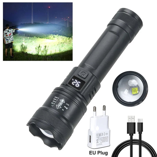 Lanterna LED de Alta Potência  2000LM