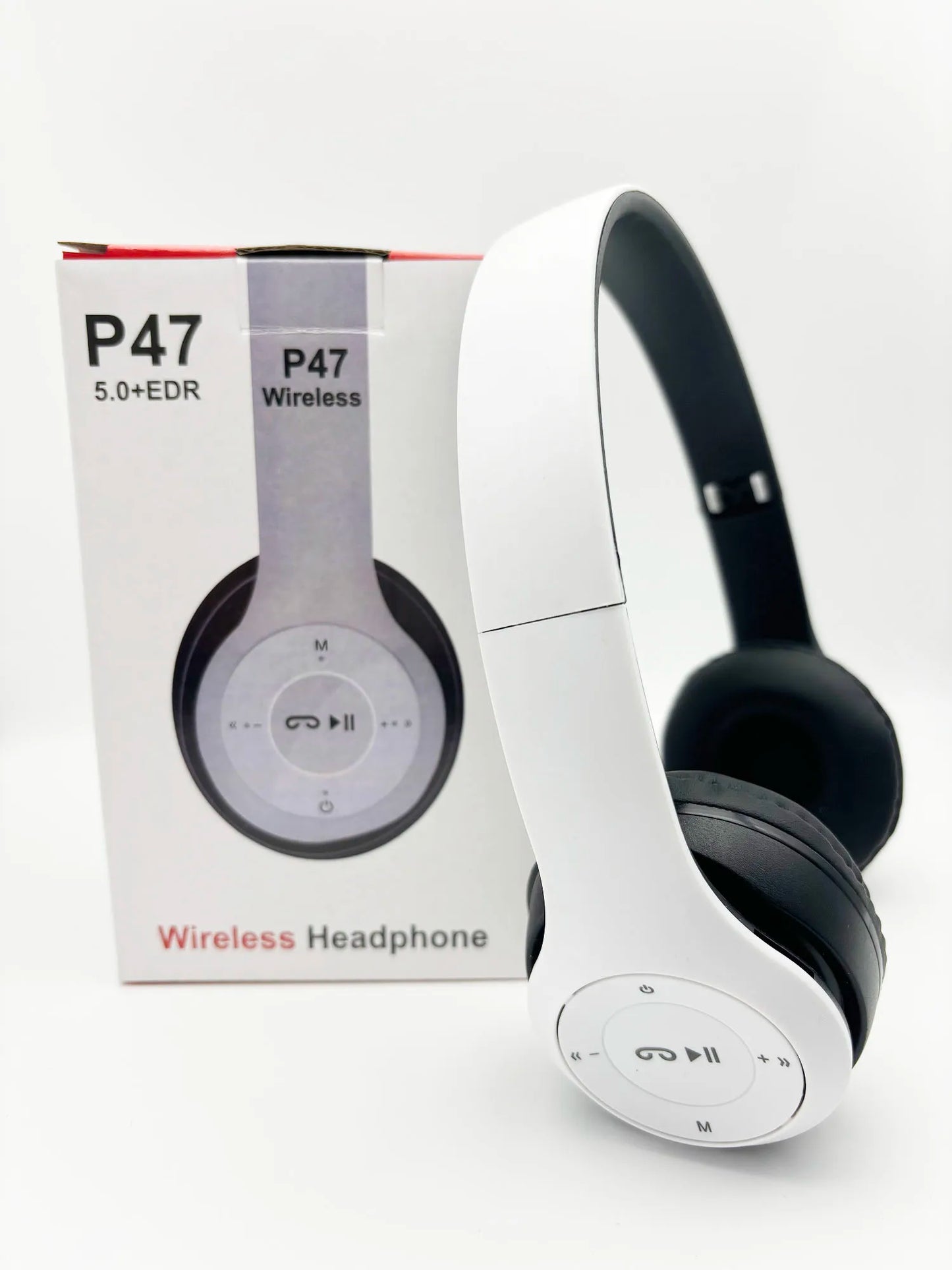 Fone de ouvido estéreo P47 5.0 Bluetooth