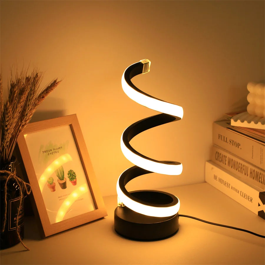 Luminária Moderna Espiral