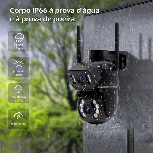 âmera de Vigilância IP66 Wi-Fi – Segurança e Resistência em Qualquer Clima