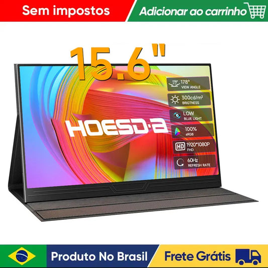 Monitor Portátil 15.6” Full HD